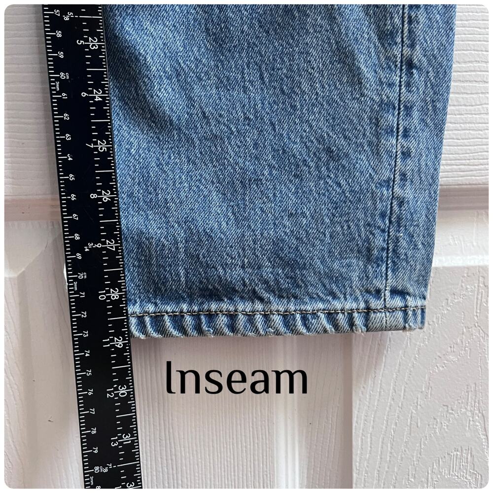 Reformation Karli High Rise Relaxed Tapered Jeans Size 26x29 - Picture 6 of 9